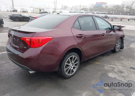 2017 Toyota Corolla Se Special Edition из США, поврежденный, VIN 5YFBURHE1HP643864